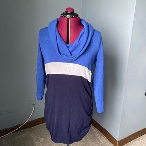 Blue Sweater Dress